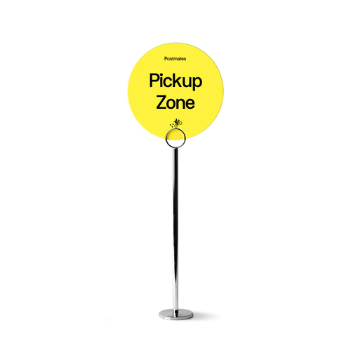 Countertop Pickup Zone Sign